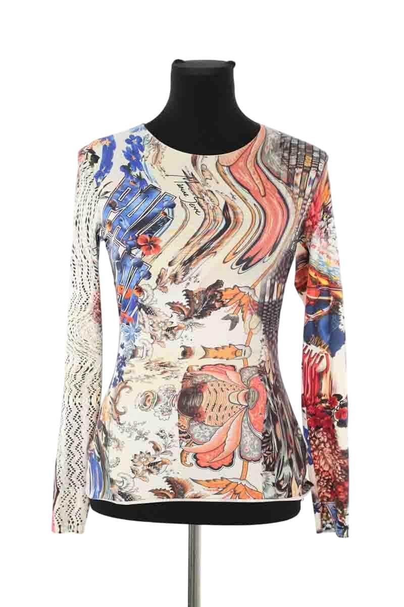 Top Marine Serre Multicolore en Polyamide, taille S - Seconde Main