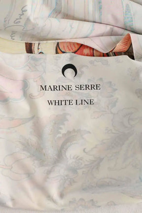 Top Marine Serre Multicolore en Polyamide