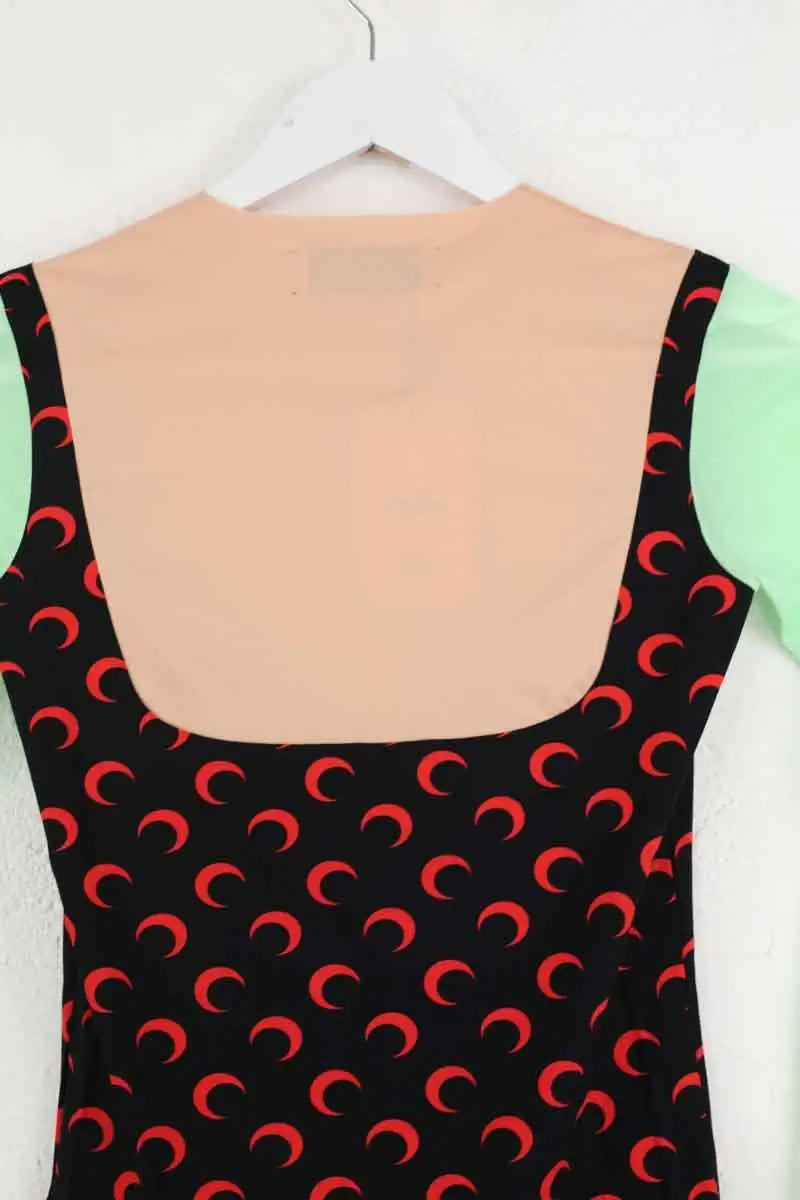 Top Marine Serre Multicolore en Polyamide