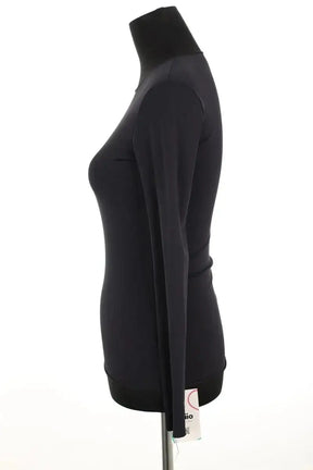 Top Marine Serre Noir en Polyamide