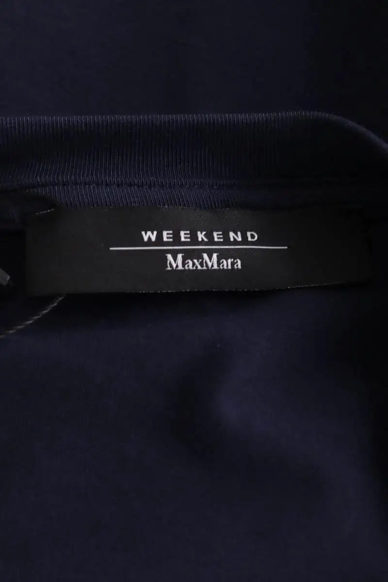 Top Max Mara Bleu en Coton