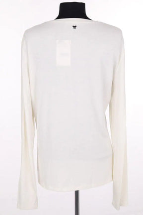 Top Max Mara Ecru en Synthétique