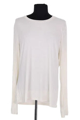 Top Max Mara Ecru en Synthétique, taille XL - Seconde Main