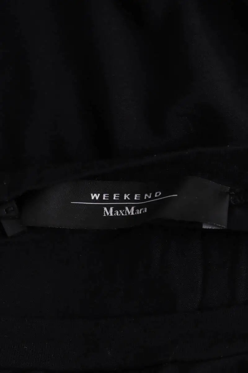 Top Max Mara Noir en Synthétique