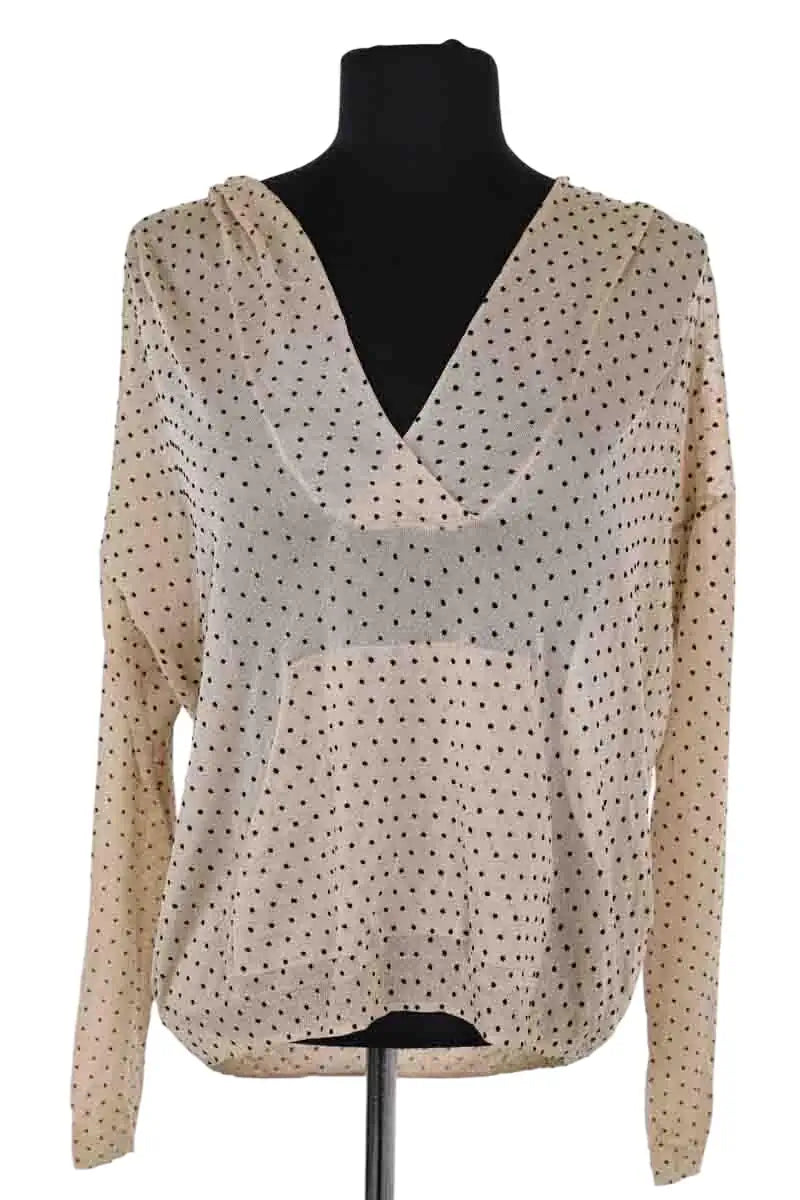 Top Mes Demoiselles Doré en Viscose, taille XS - Seconde Main
