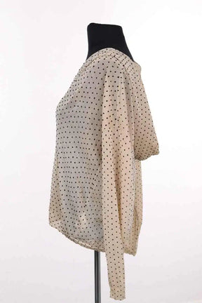 Top Mes Demoiselles Doré en Viscose