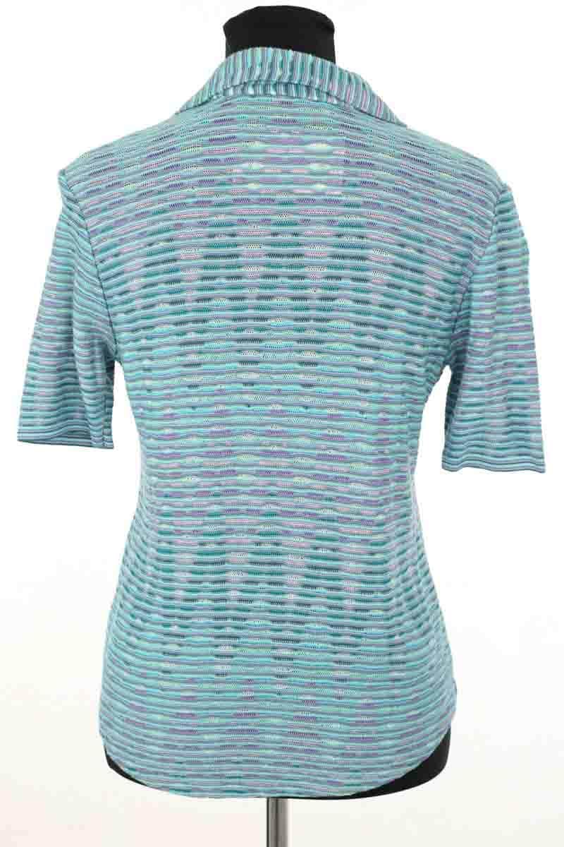 Top Missoni Bleu en Coton