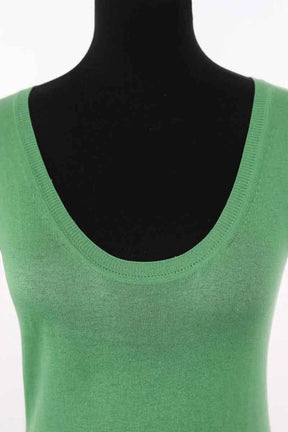 Top Miu Miu Vert en Synthétique
