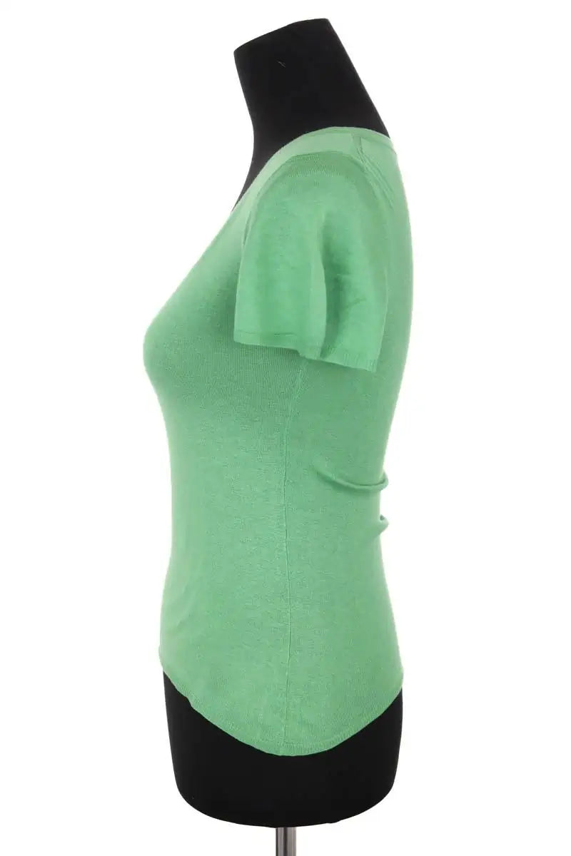 Top Miu Miu Vert en Synthétique