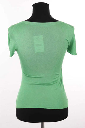 Top Miu Miu Vert en Synthétique
