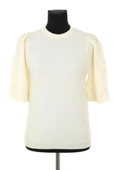 Top Molli Ecru en Laine, taille S - Seconde Main