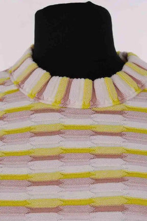 Top Molli Jaune en Laine