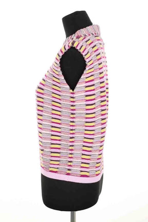 Top Molli Multicolore en Laine