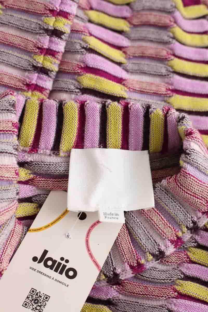 Top Molli Multicolore en Laine