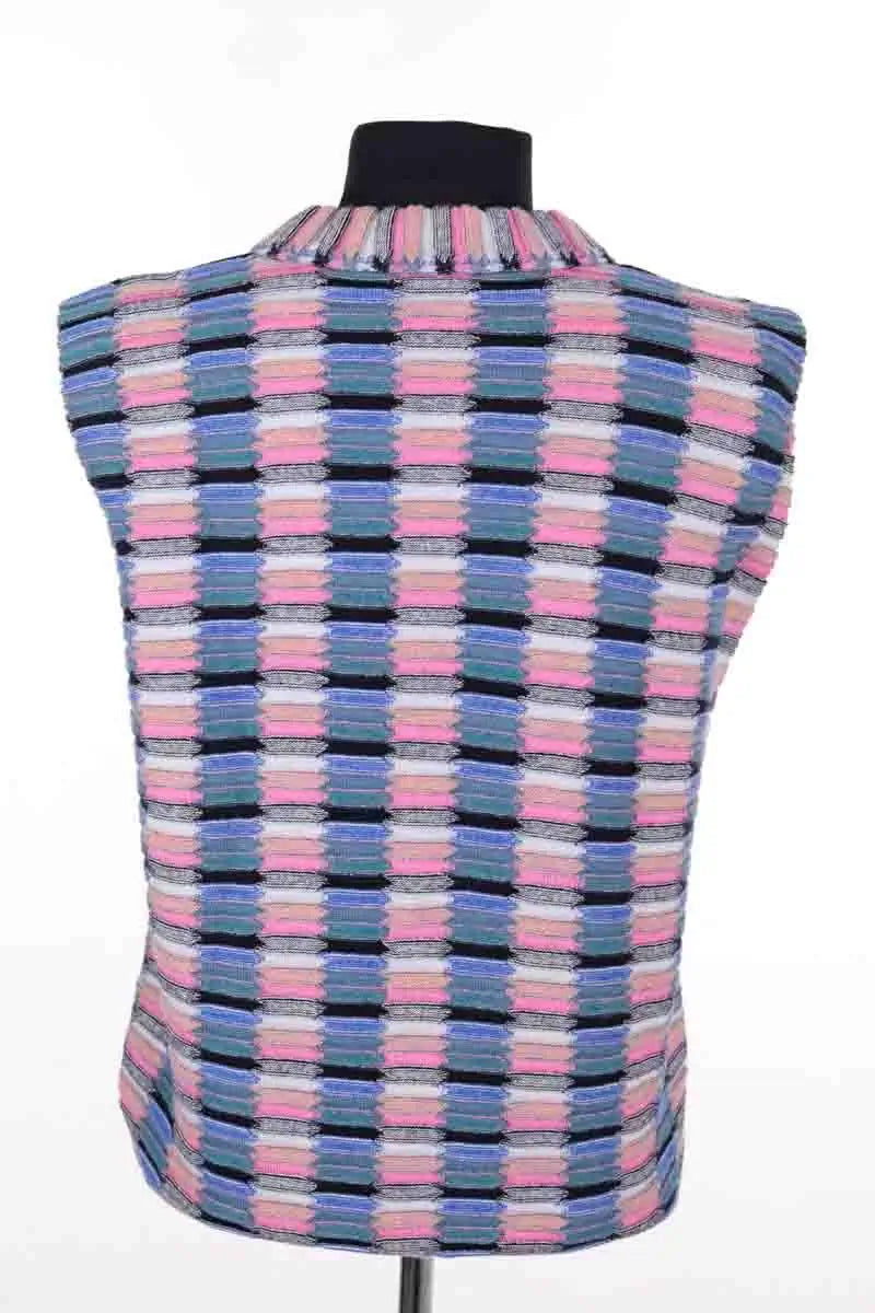 Top Molli Multicolore en Laine