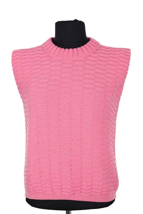 Top Molli Rose en Laine, taille S - Seconde Main