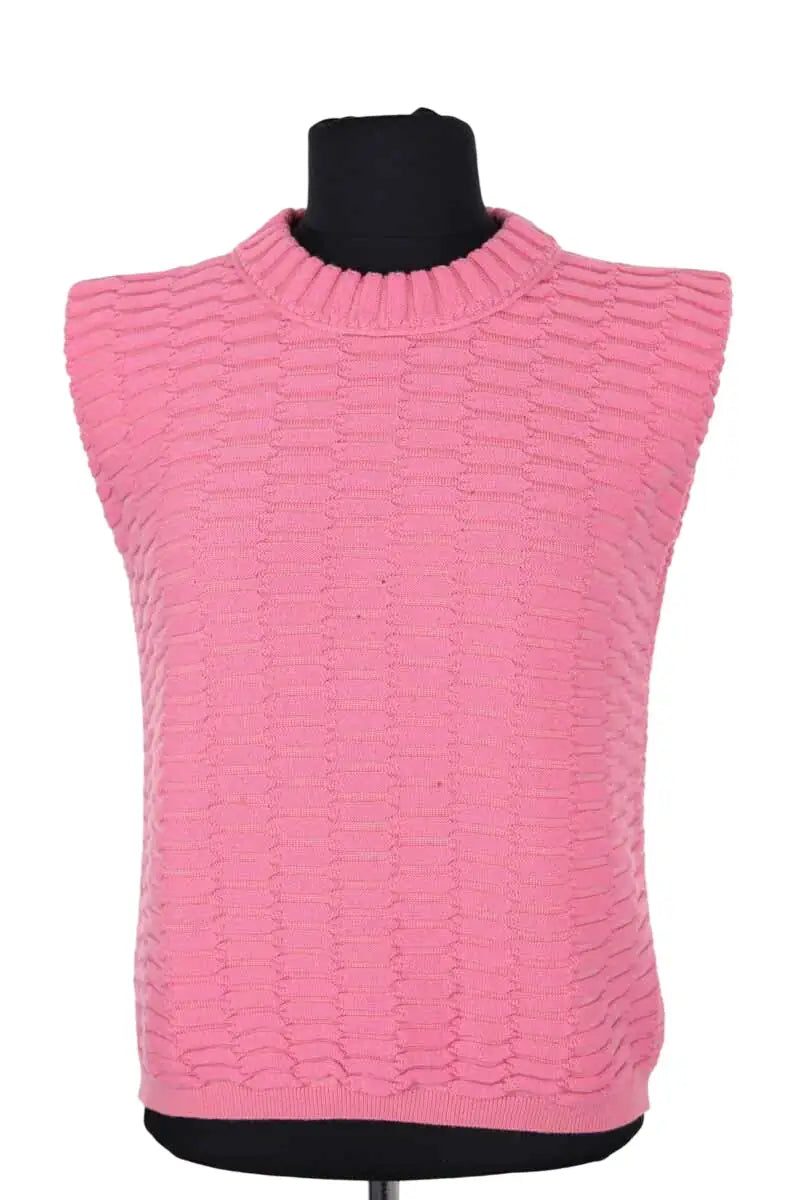 Top Molli Rose en Laine, taille S - Seconde Main