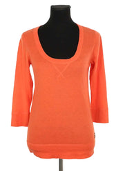 Top Moncler Orange en Cachemire, taille M - Seconde Main