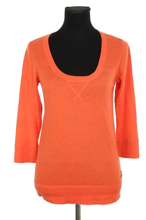 Top Moncler Orange en Cachemire, taille M - Seconde Main