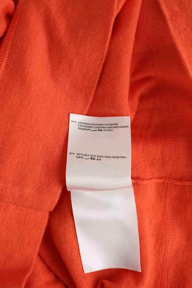 Top Moncler Orange en Cachemire