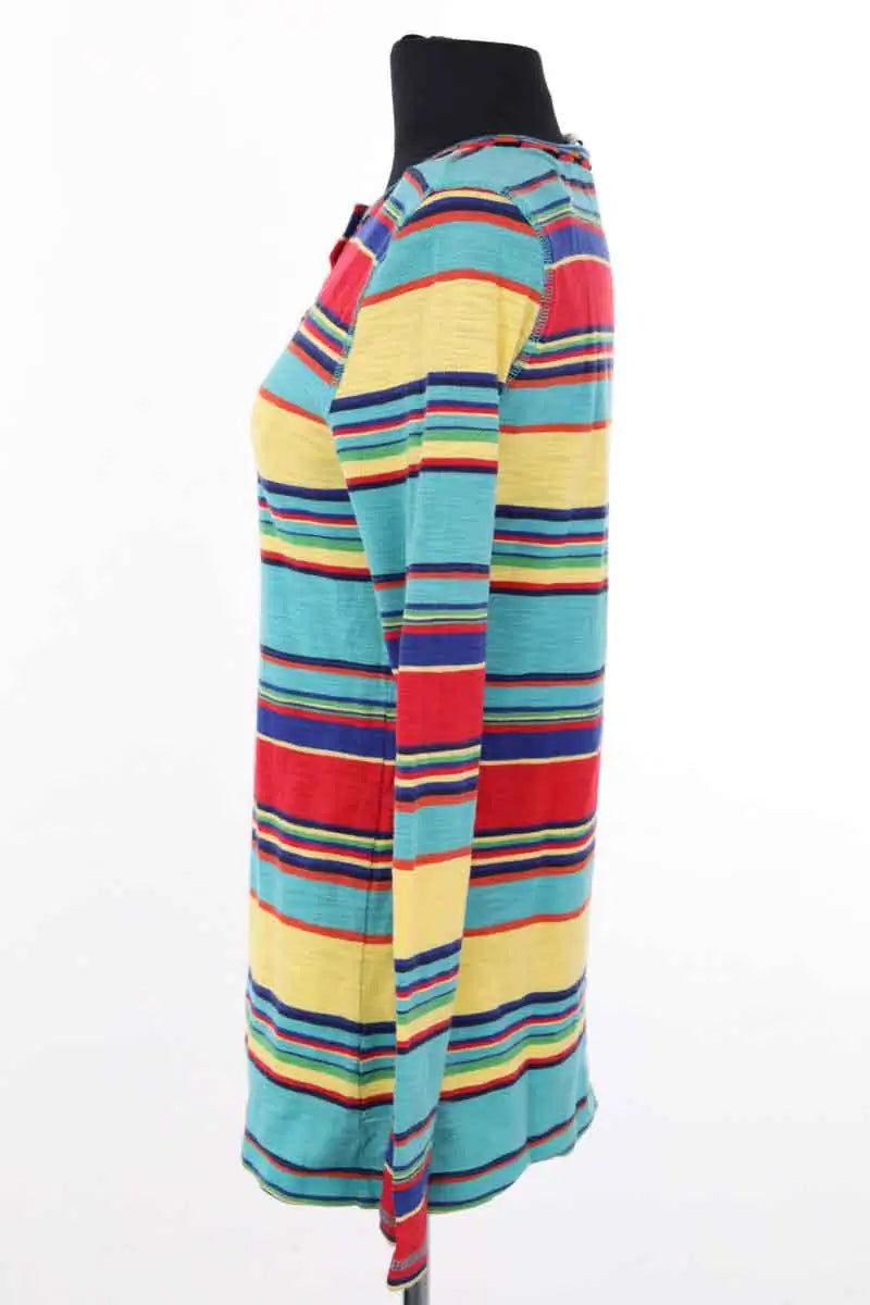 Top Monoki Multicolore en Coton