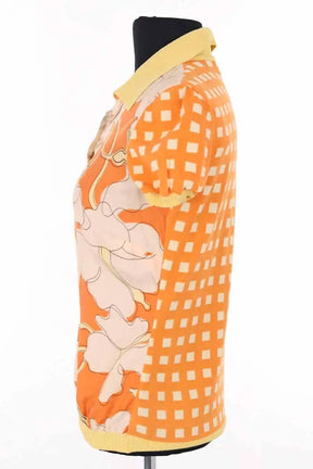 Top Moschino Orange en Coton