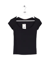 Top Narciso Rodriguez Noir en Coton, taille M - Seconde Main