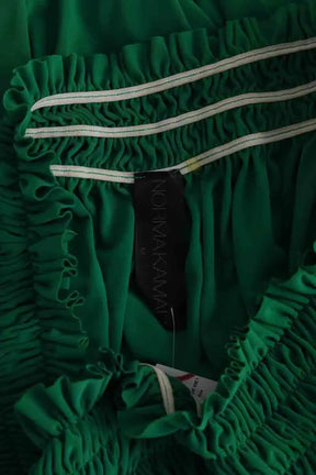 Top Norma Kamali Vert en Synthétique
