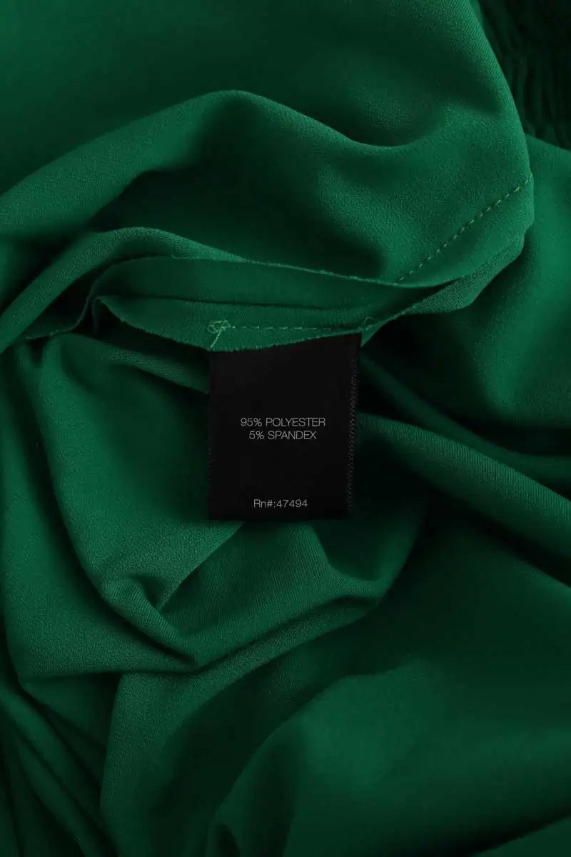 Top Norma Kamali Vert en Synthétique