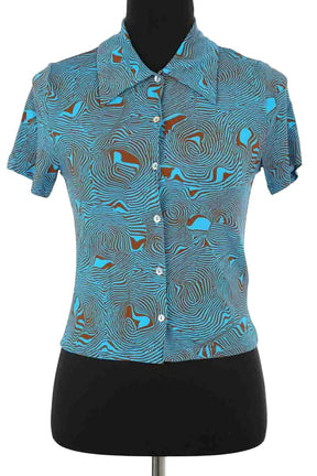 Top Paloma Wool Bleu en Viscose, taille S - Seconde Main