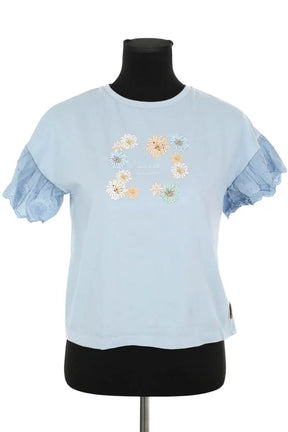 Top Paul & Joe Bleu en Coton, taille S - Seconde Main