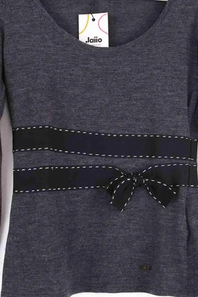 Top Paule Ka Anthracite en Laine