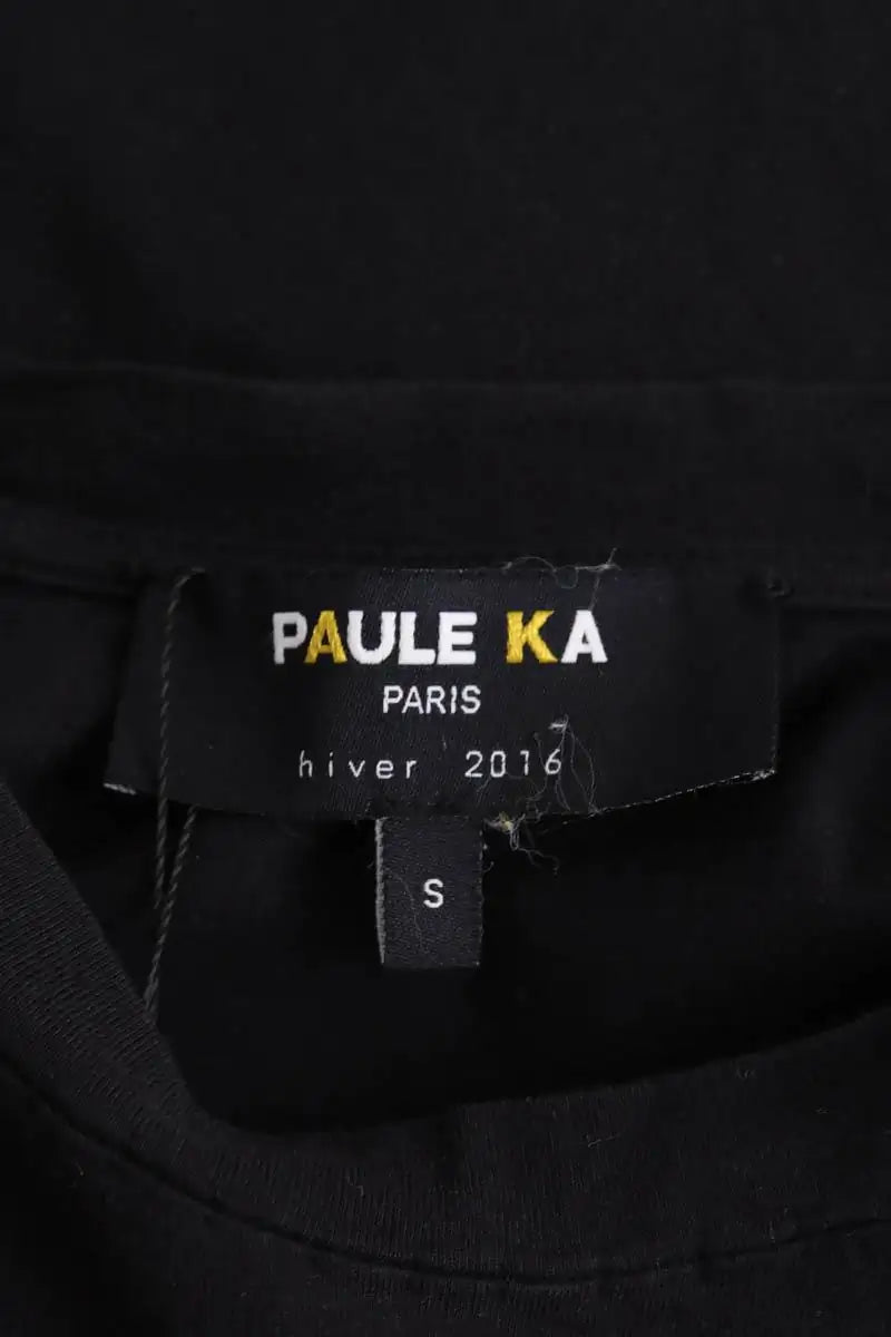 Top Paule Ka Noir en Coton