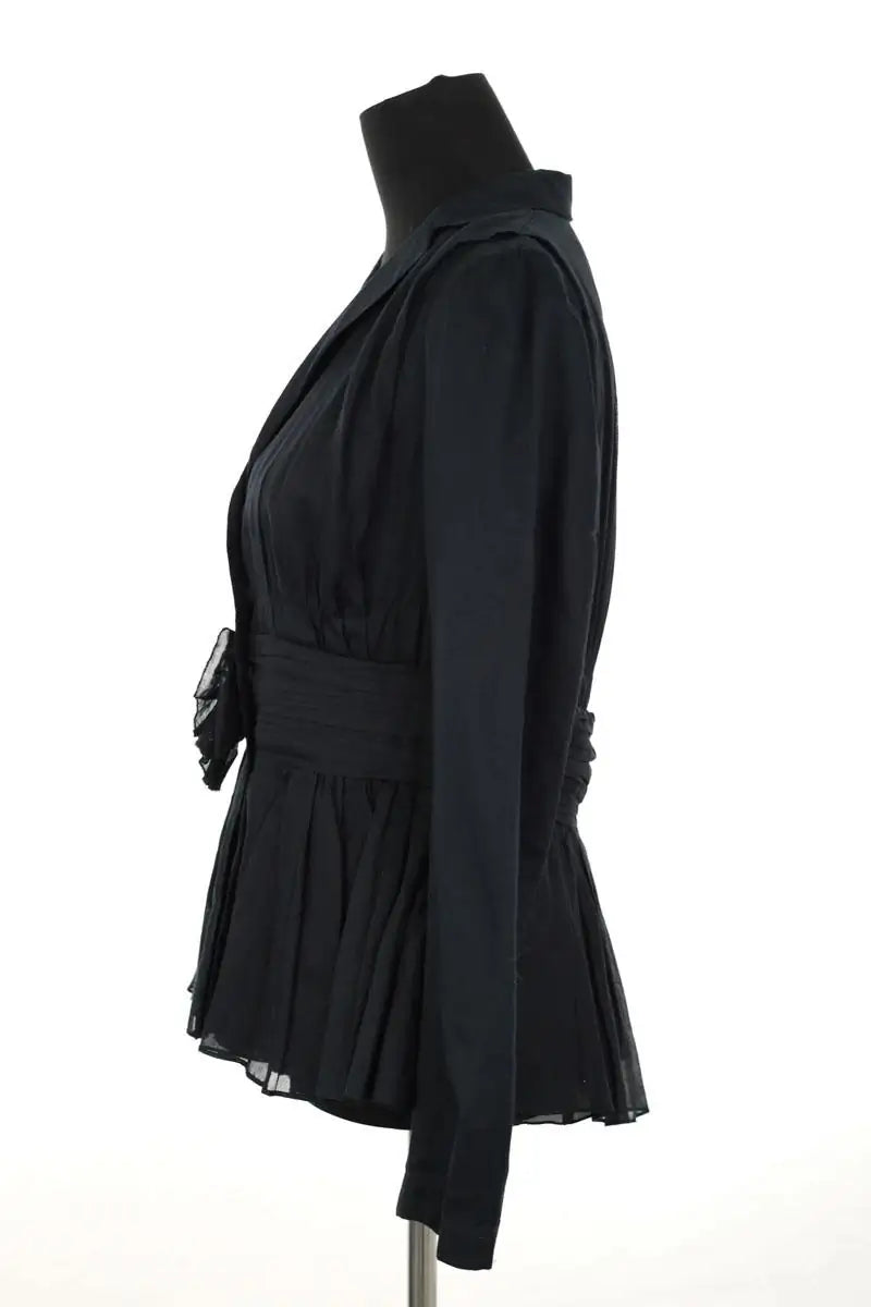 Top Prada Noir en Coton