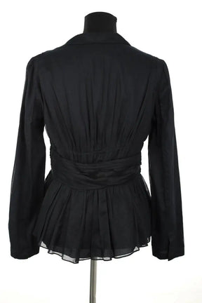 Top Prada Noir en Coton