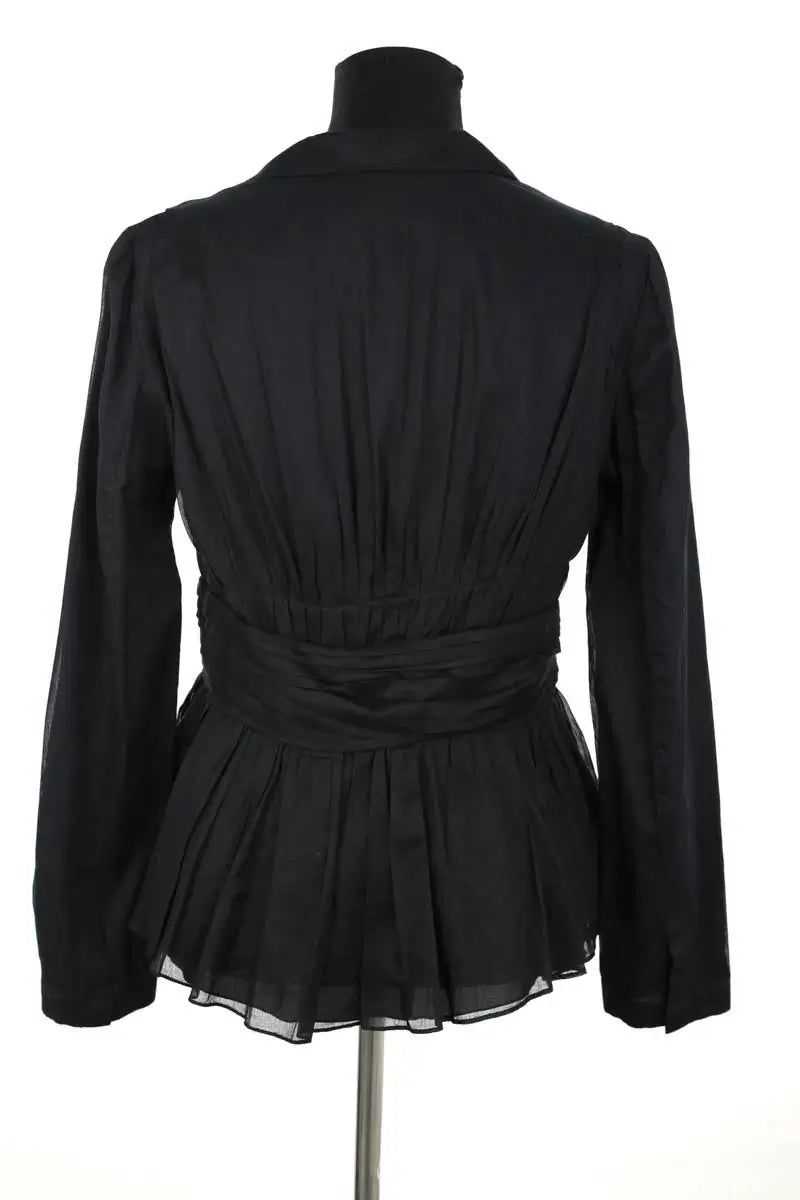 Top Prada Noir en Coton