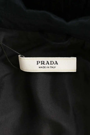 Top Prada Noir en Coton