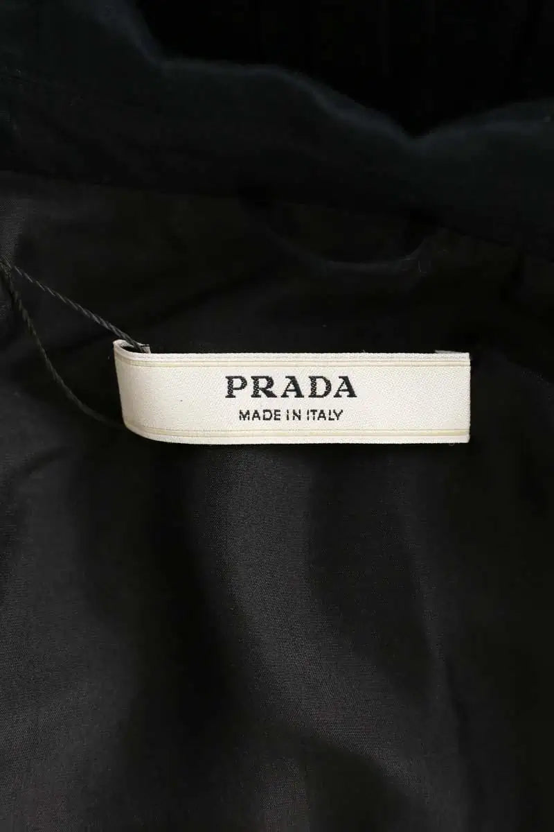 Top Prada Noir en Coton