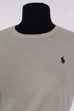Top Ralph Lauren Ecru en Coton