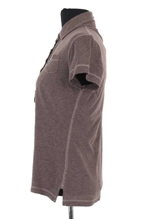 Top Ralph Lauren Marron en Coton