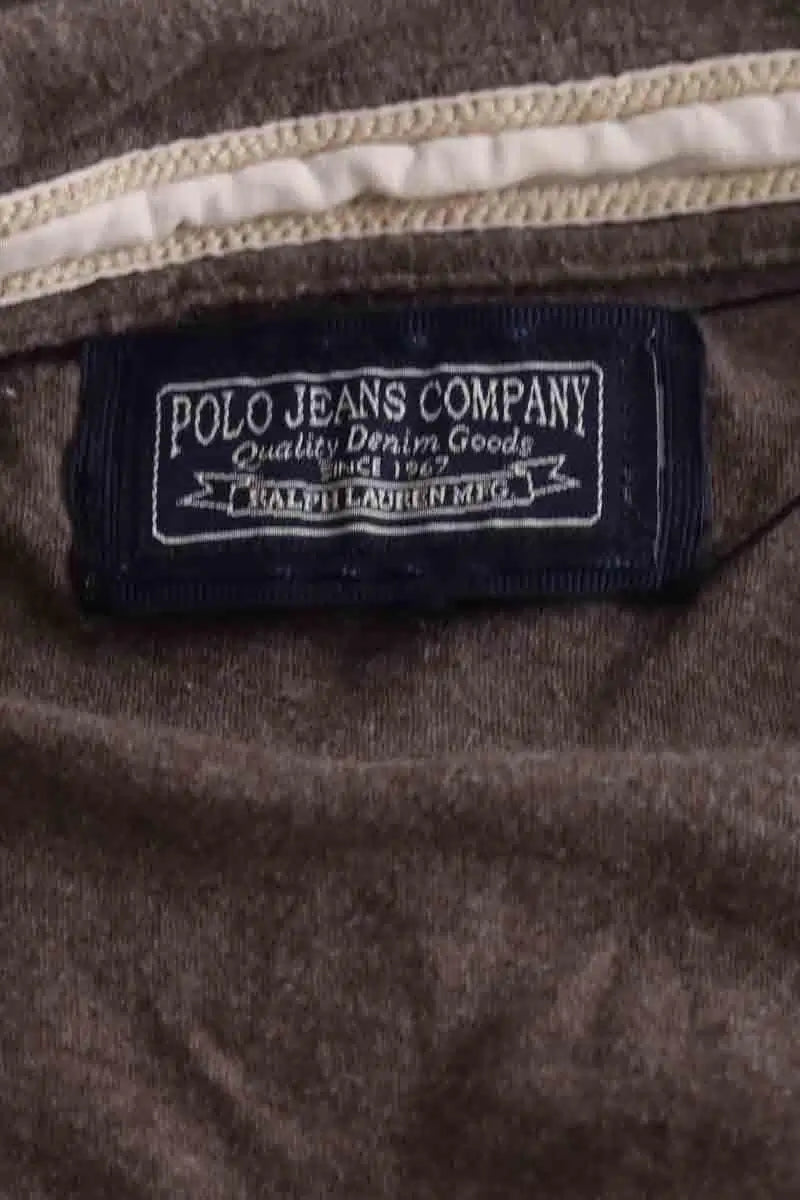 Top Ralph Lauren Marron en Coton
