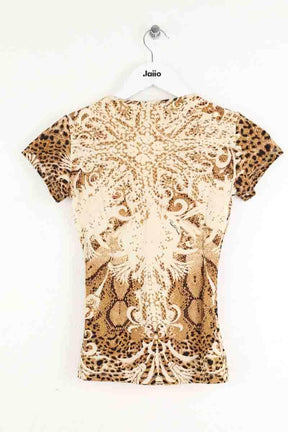 Top Roberto Cavalli Marron en Synthétique