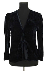 Top Rouje Noir en Synthétique, taille M - Seconde Main