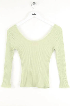 Top Rouje Vert en Synthétique