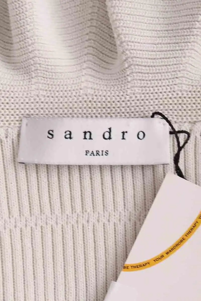 Top Sandro Beige en Synthétique
