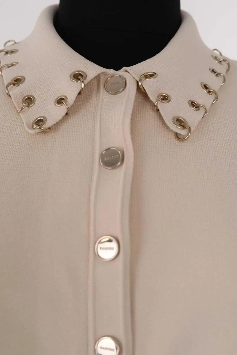 Top Sandro Beige en Viscose