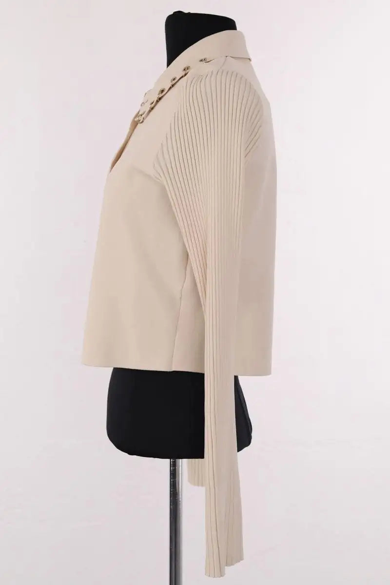 Top Sandro Beige en Viscose