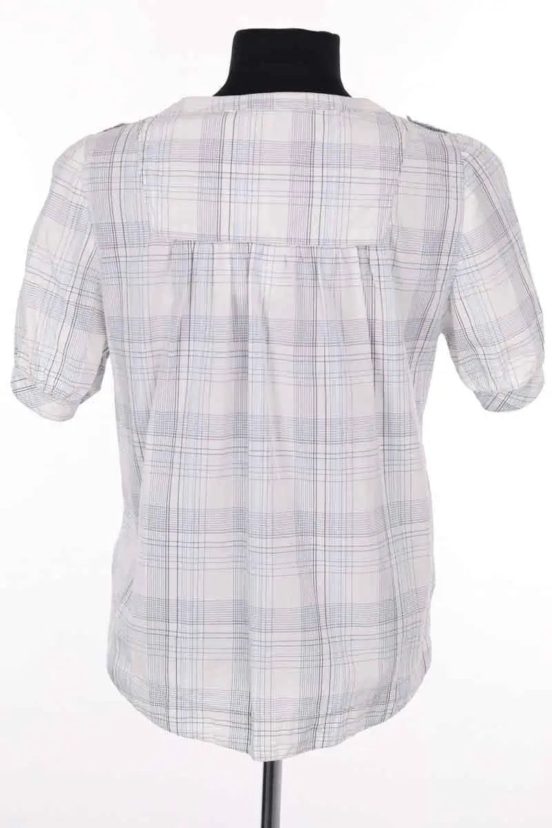 Top Sandro Blanc en Coton