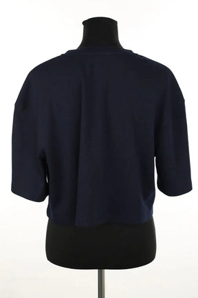 Top Sandro Bleu en Coton