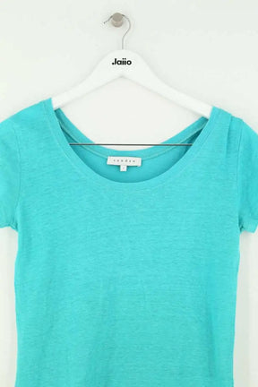 Top Sandro Bleu en Lin